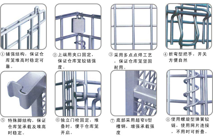 出口倉儲籠,出口倉儲籠生產(chǎn)廠家，蝴蝶籠，倉庫籠